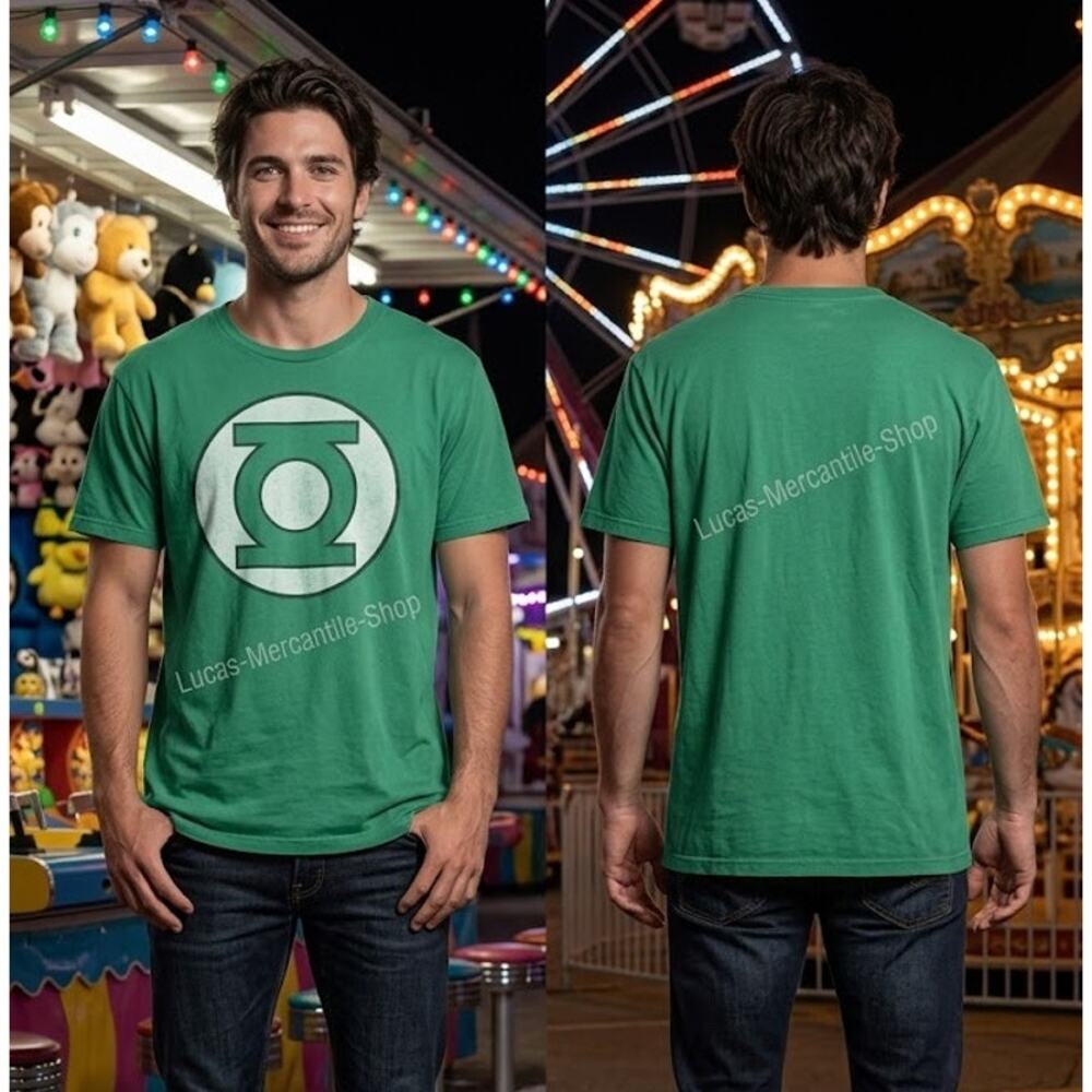 Green Lantern DC Comics T Shirt Men’s 2XL 50-52 Superhero Tee